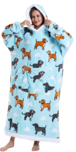 Cozy Fleece Blanket Hoodie