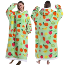 Cozy Fleece Blanket Hoodie