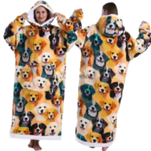 Cozy Fleece Blanket Hoodie