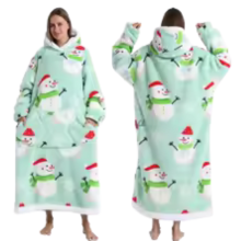 Cozy Fleece Blanket Hoodie