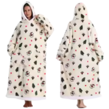 Cozy Fleece Blanket Hoodie