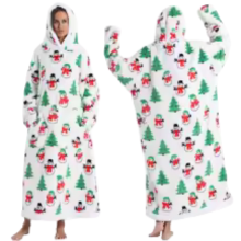 Cozy Fleece Blanket Hoodie