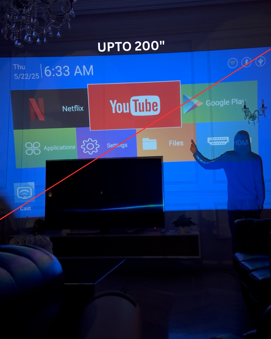 Pocket Cinema Projector