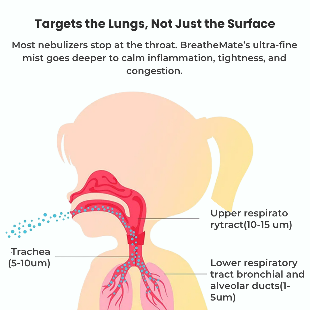 BreatheMate Portable Nebulizer