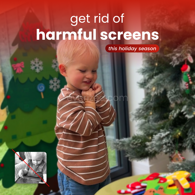 Toddler's Interactive Felt Tree