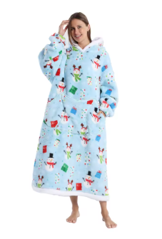 Cozy Fleece Blanket Hoodie