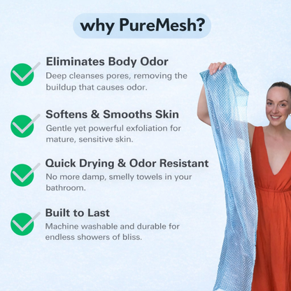 PureMesh Exfoliating Shower Net