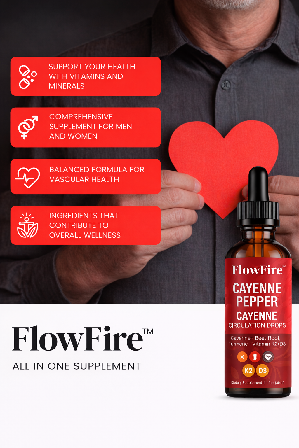 FlowFire™ Cayenne Circulation Drops
