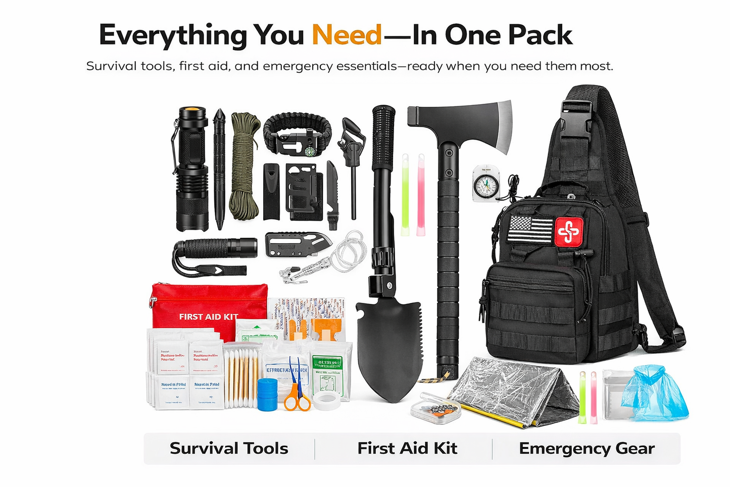 Last Stand™ 72-Hour Survival Pack