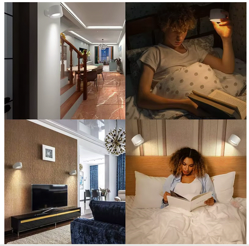 FlexaGlow™ Magnetic Rechargeable Wall Light