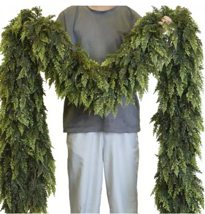 Lifelike Cedar Garlands