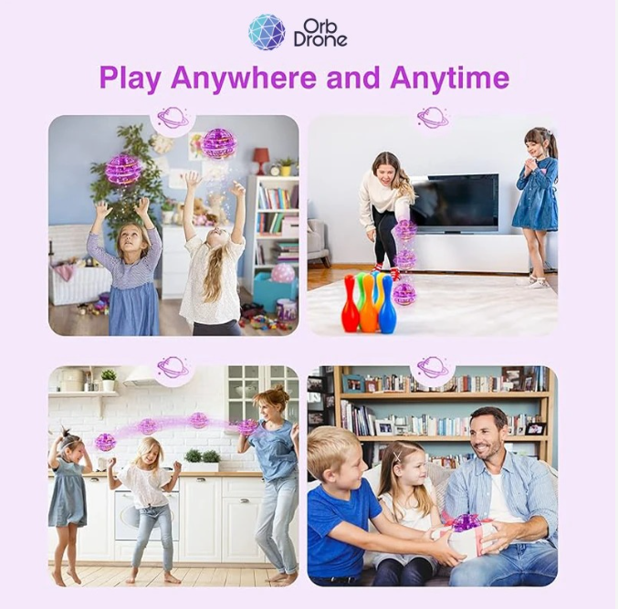 Flying Orb Spinner Toy