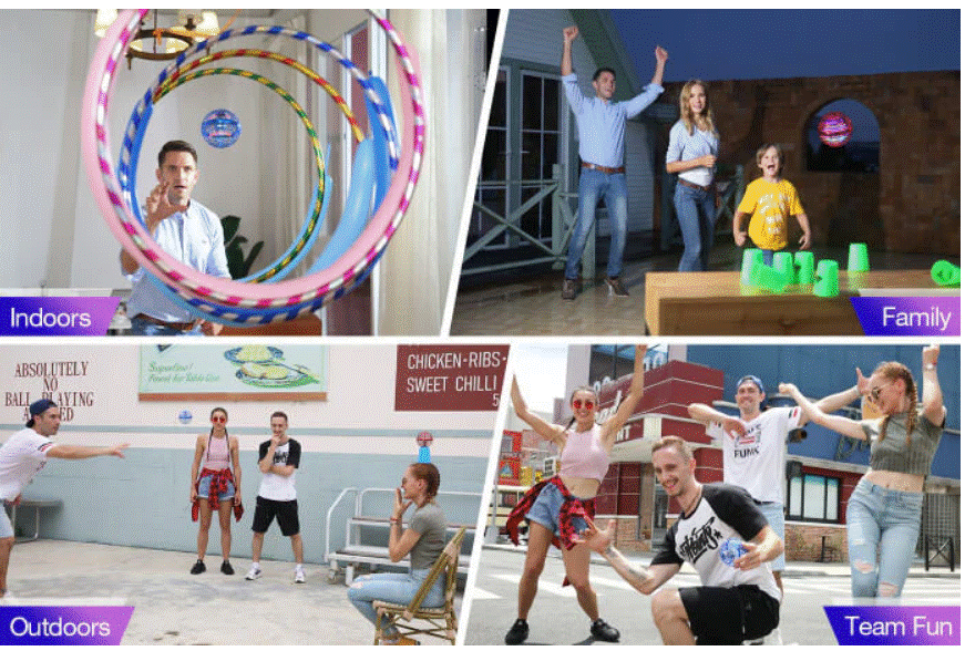 Flying Spinner Orb Ball