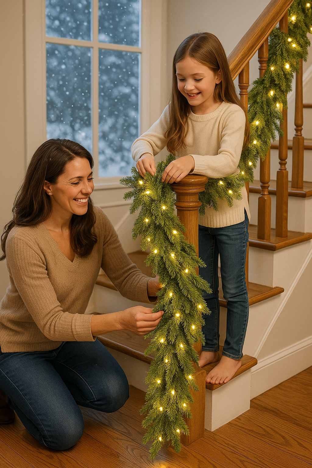 Lifelike Cedar Garlands