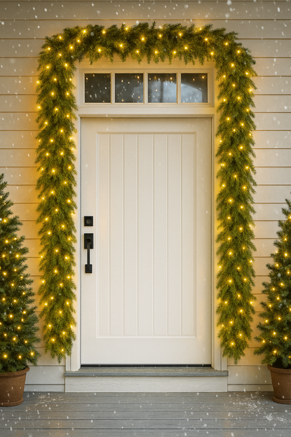 Lifelike Cedar Garlands