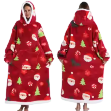Cozy Fleece Blanket Hoodie