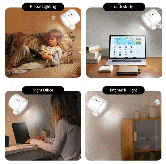 FlexaGlow™ Magnetic Rechargeable Wall Light