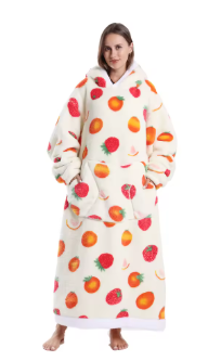 Cozy Fleece Blanket Hoodie