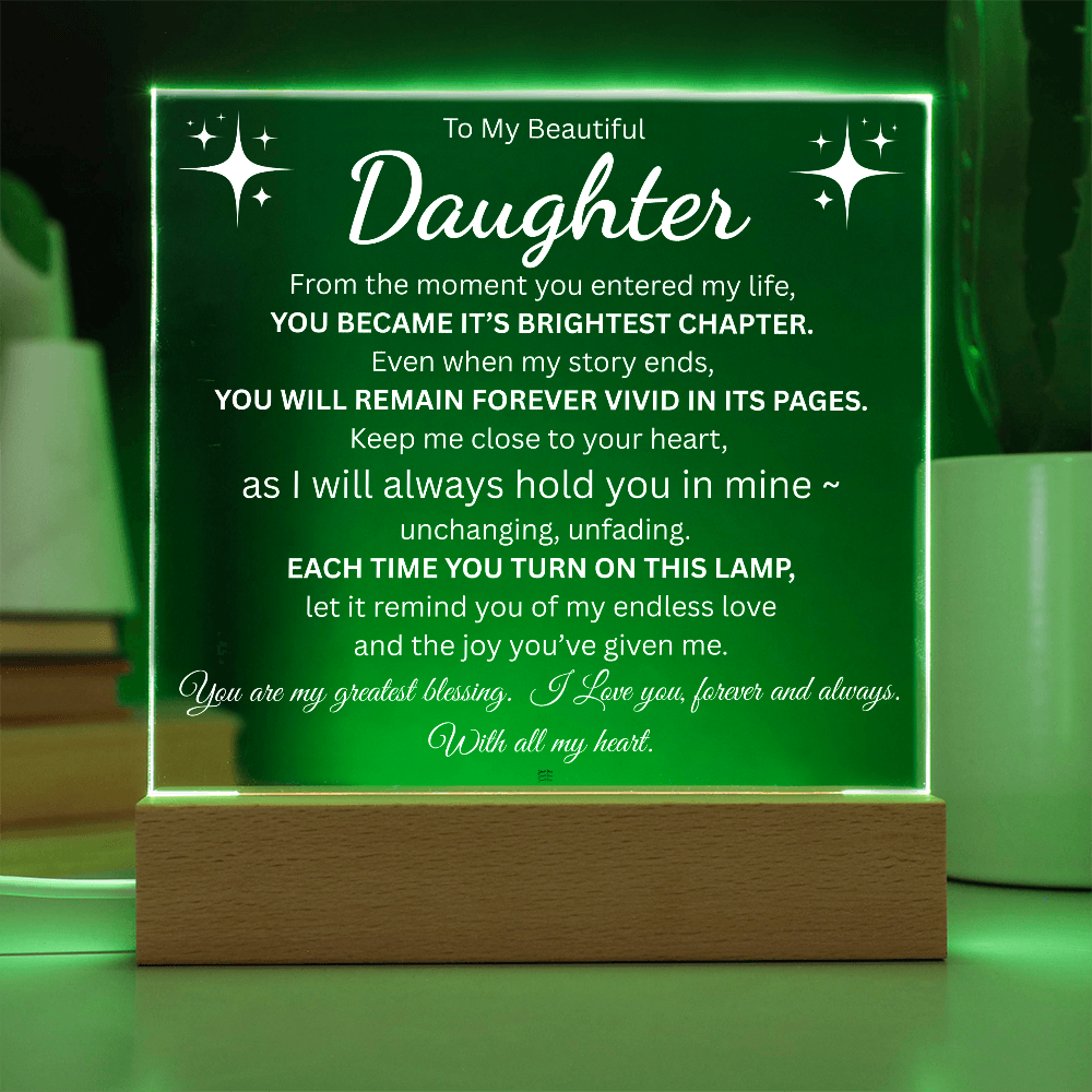 To My Daughter 1 Brightest Chapter