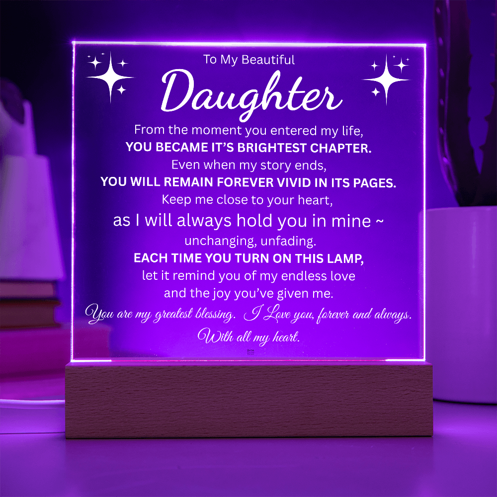 To My Daughter 1 Brightest Chapter