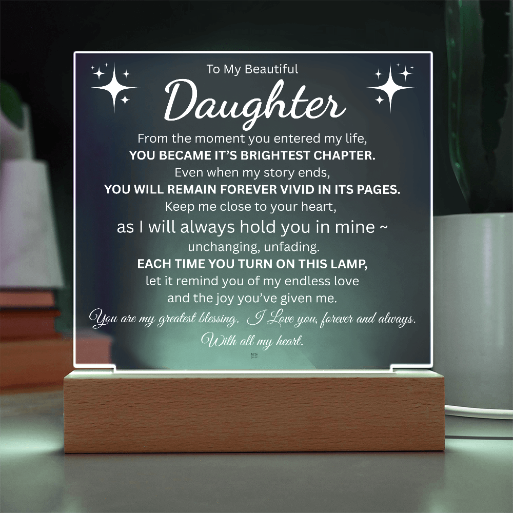 To My Daughter 1 Brightest Chapter