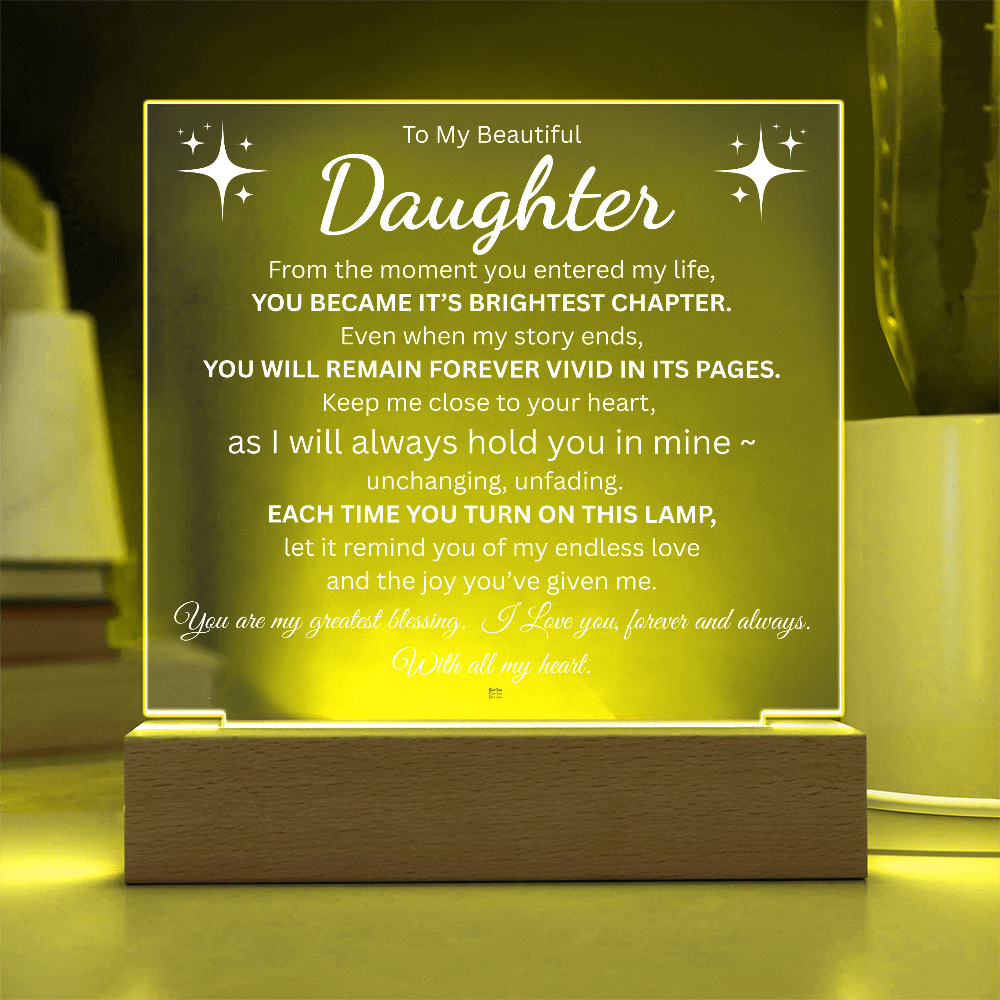 To My Daughter 1 Brightest Chapter