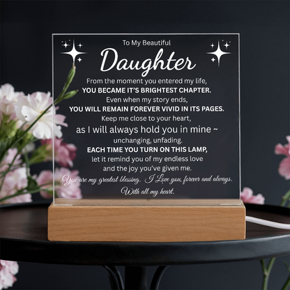 To My Daughter 1 Brightest Chapter