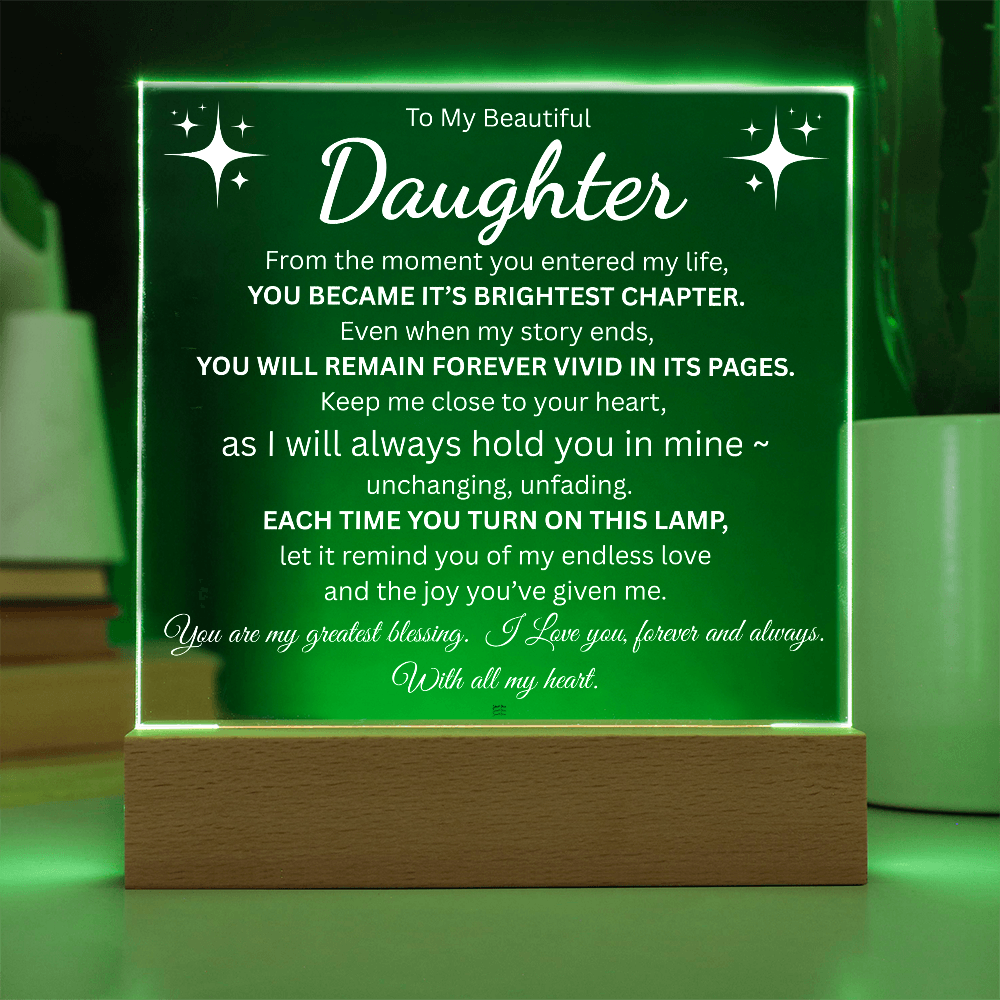 To My Daughter 1 Brightest Chapter