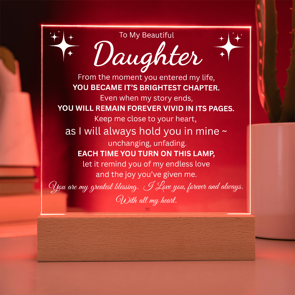 To My Daughter 1 Brightest Chapter