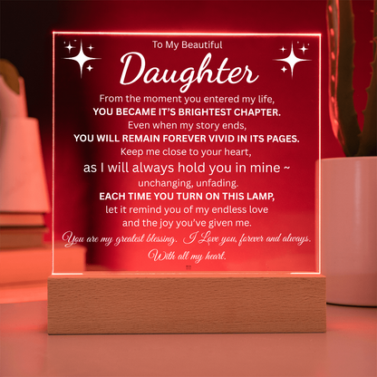 To My Daughter 1 Brightest Chapter