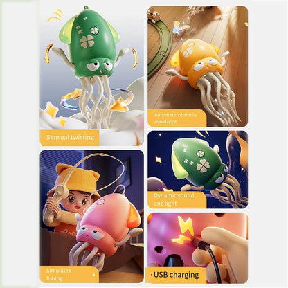 Joyful Dancing Octopus