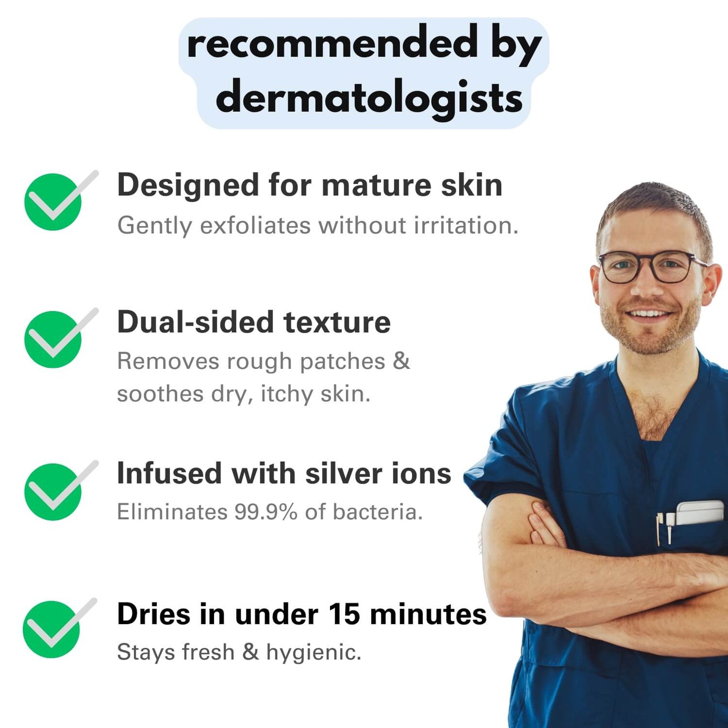PureMesh Exfoliating Shower Net