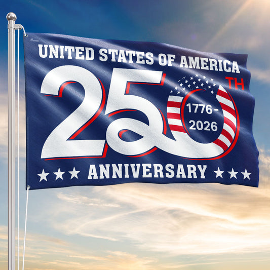 250th Anniversary Celebration Flag Banner