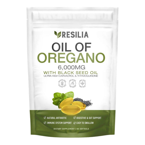 Resilia Oregano & Black Seed Softgels