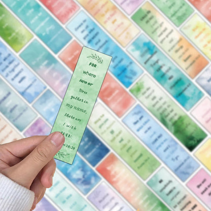 Graceful Scripture Bookmark Set with Tags