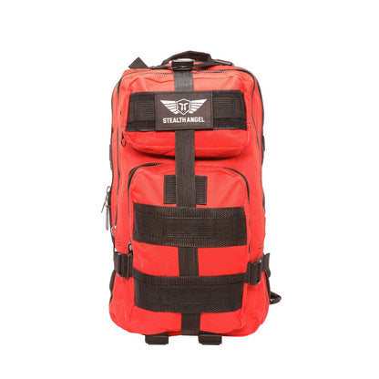 Red 72-Hour Emergency Survival Backpack