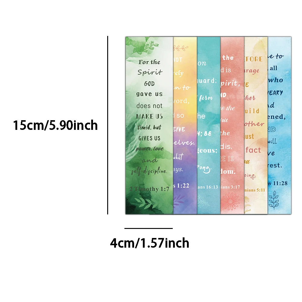 Graceful Scripture Bookmark Set with Tags