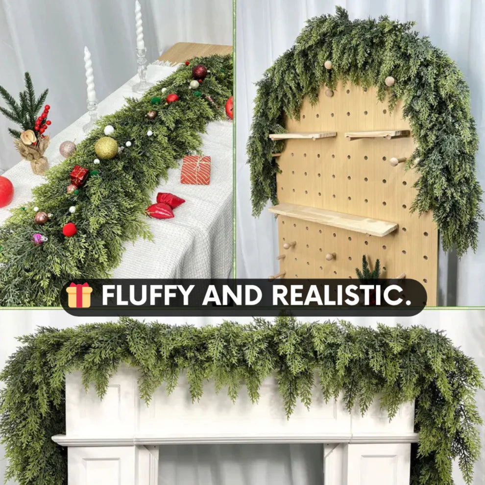 Lifelike Cedar Garlands