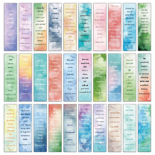Graceful Scripture Bookmark Set with Tags
