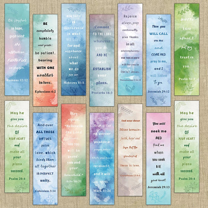 Graceful Scripture Bookmark Set with Tags