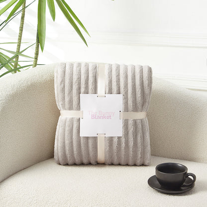 CloudBuddy Plush Bunny Blanket Throw