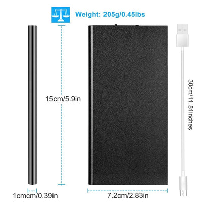 UltraSlim Power Bank with LED Light