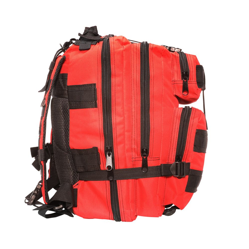 Red 72-Hour Emergency Survival Backpack