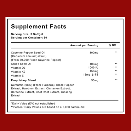 Cayenne Flow™ Softgels
