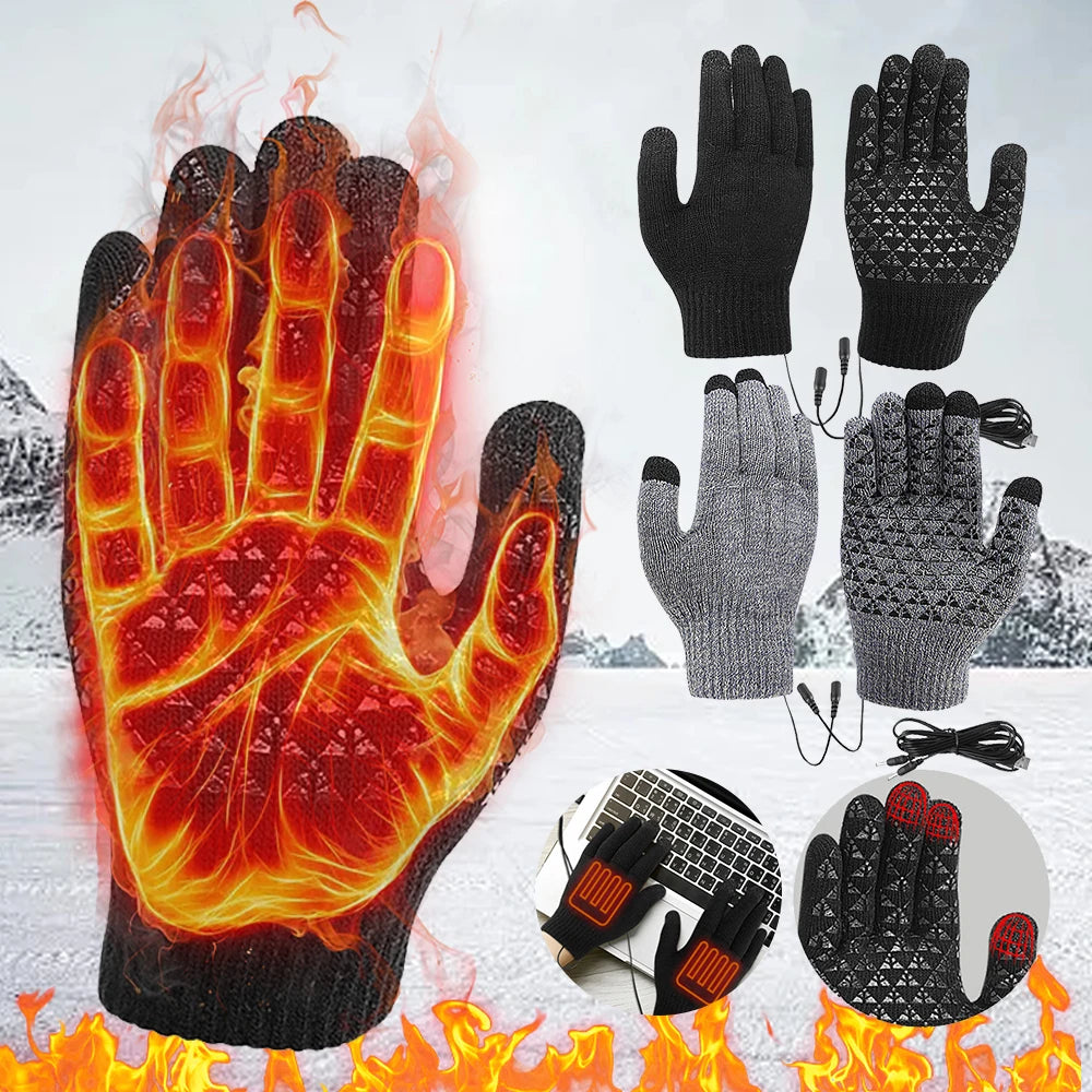 Cozy USB Heated Touch Gloves
