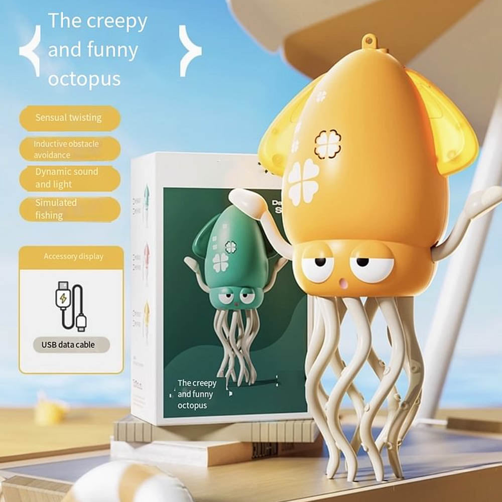 Joyful Dancing Octopus