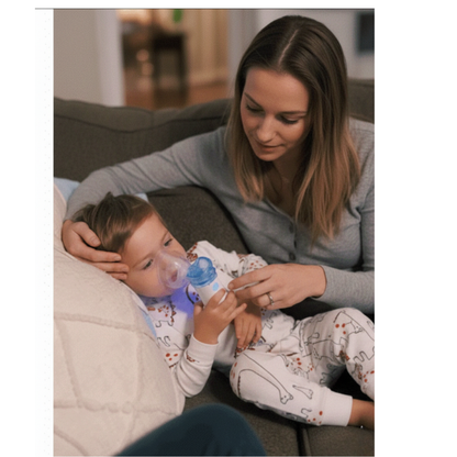 CalmAir™ Portable Nebulizer – Best for Kids & Adults